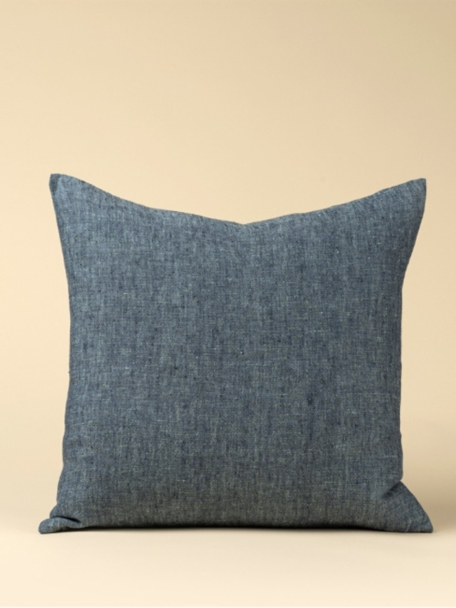Chambray Cushion - Denim