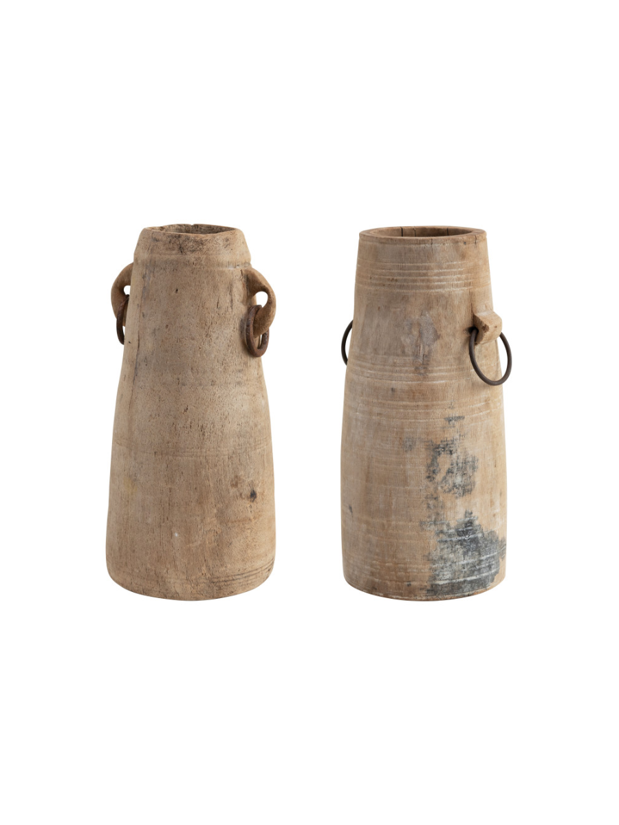 Wooden pitcher Found