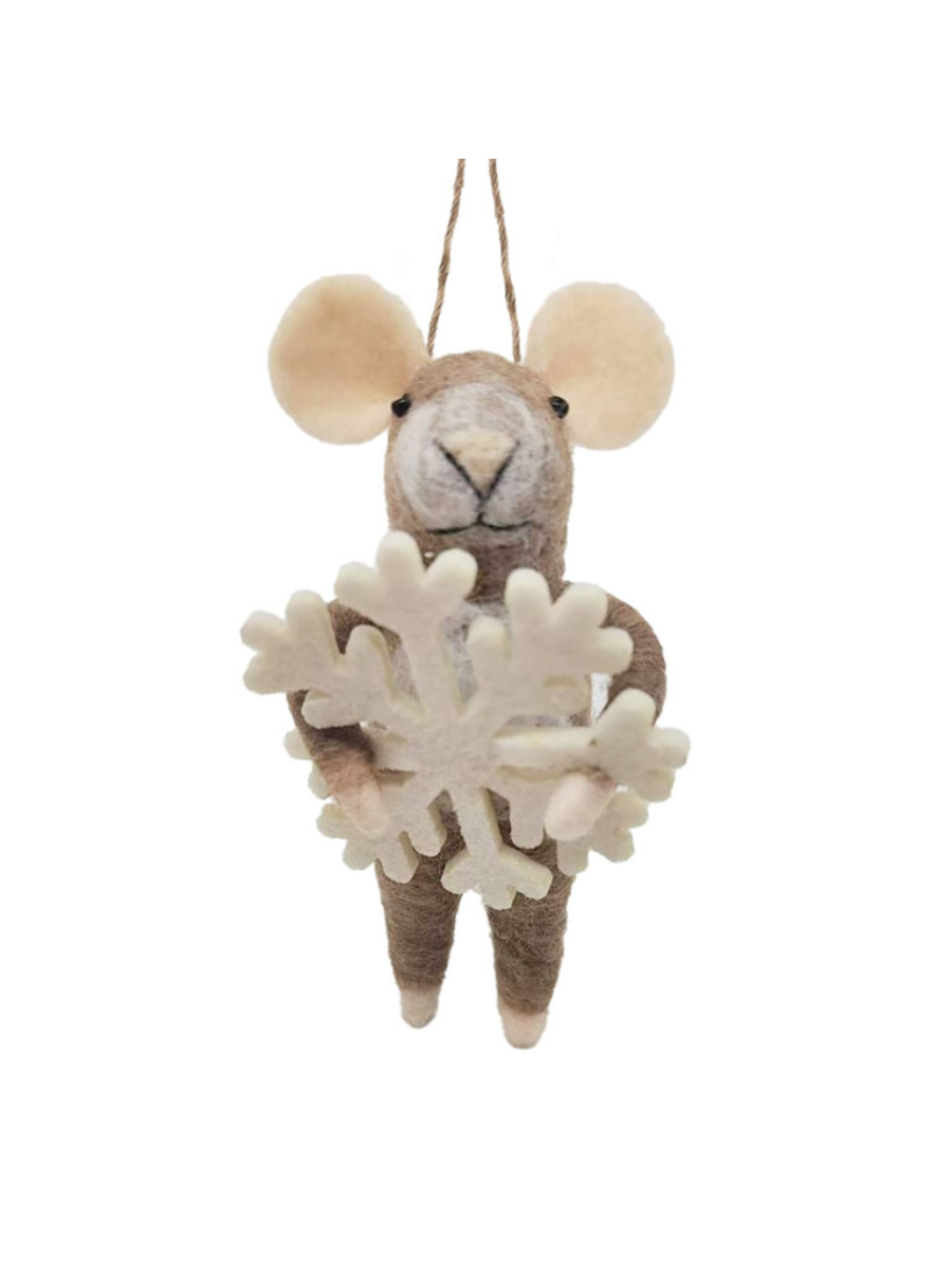 Souris en laine – Albert