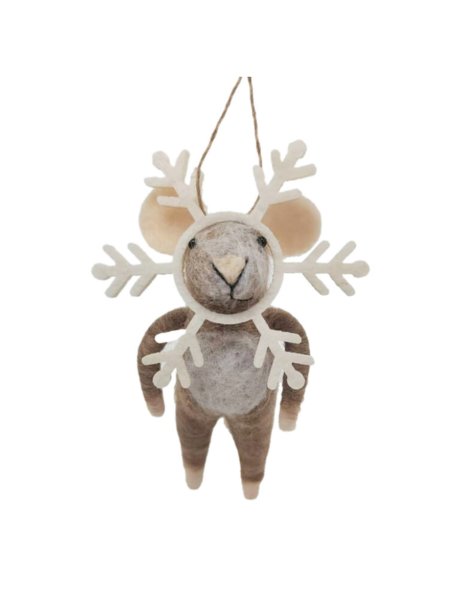 Souris en laine – Amélie