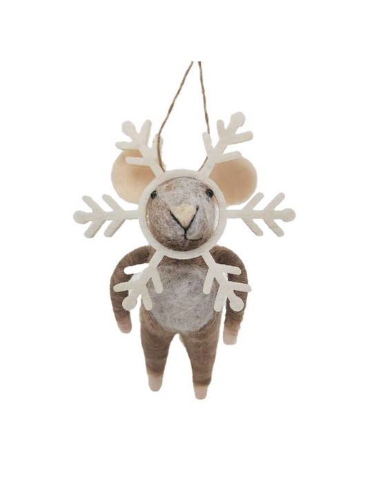 Souris en laine – Amélie