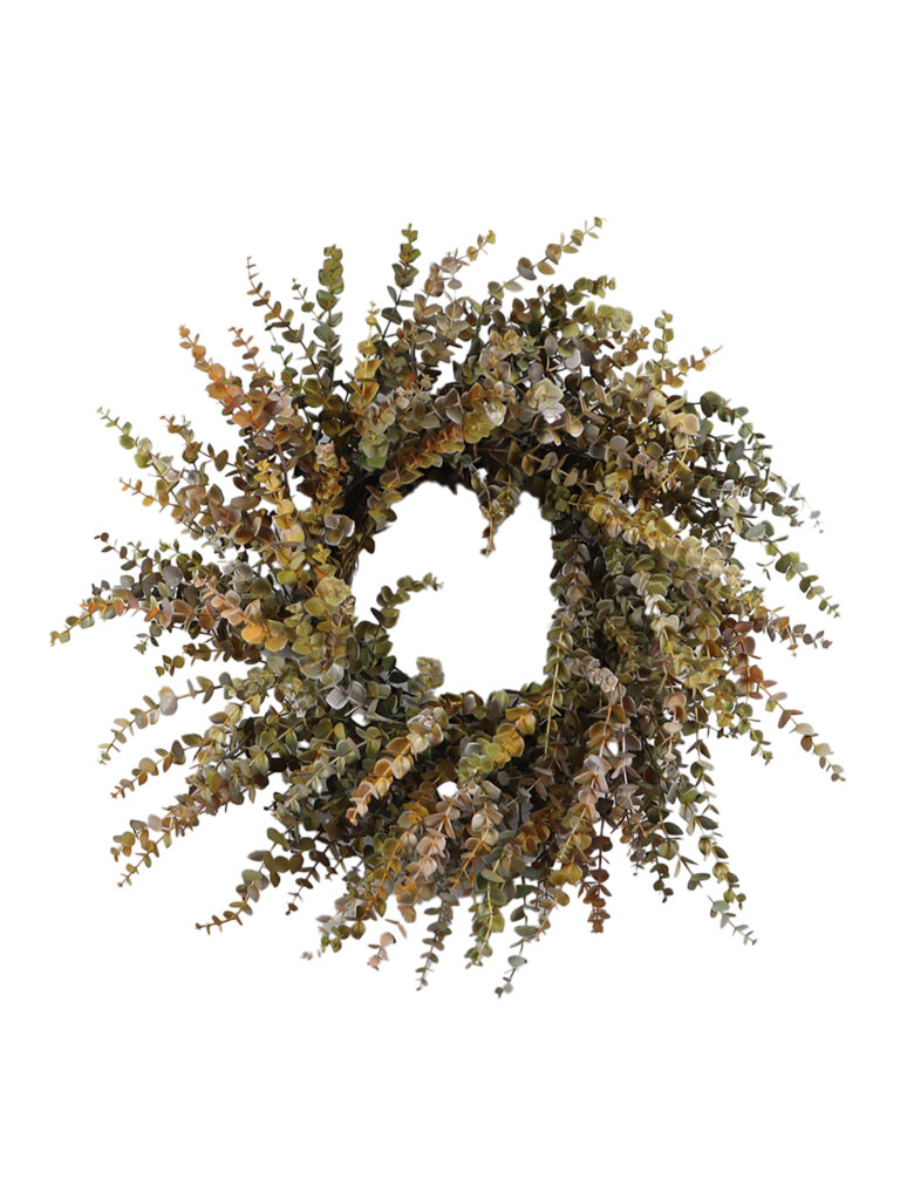 Couronne d'automne – 24" eucalyptus