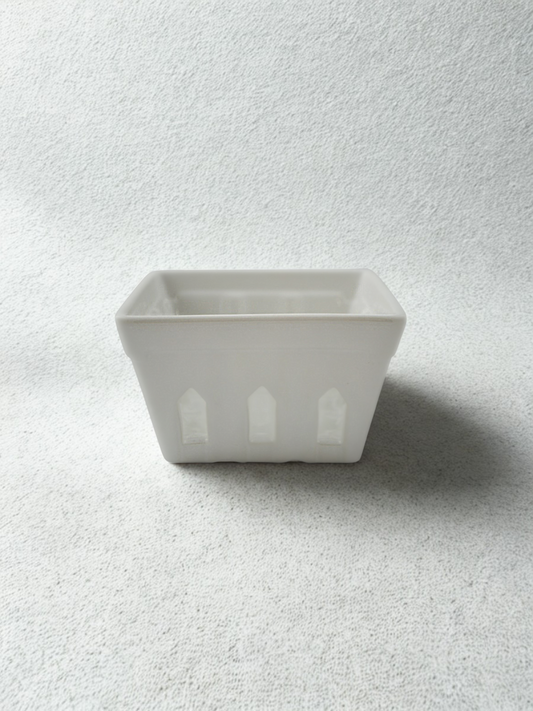White Ceramic Casserole