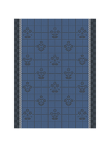 Torchon Lulu Luce Bleu – Le Jacquard Français