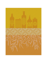 Torchon Huiles Provençales Jaune– Le Jacquard Français