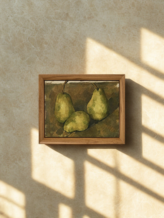 Printed painting – Still life with pears
