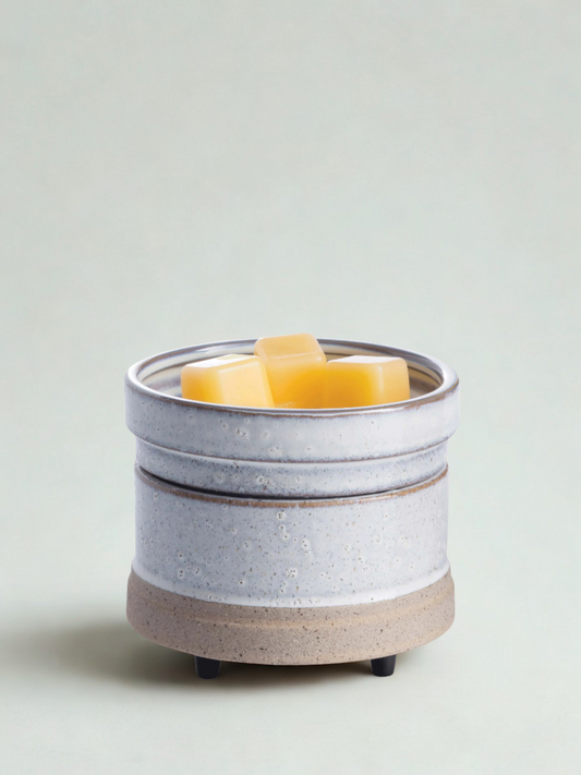 Wax Warmer Diffuser - Rustic White