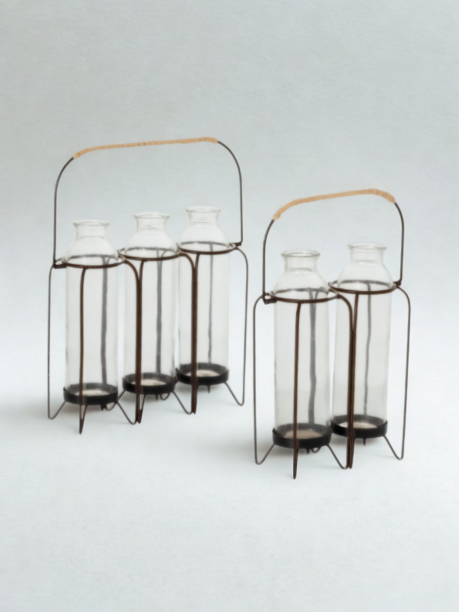 Vases en Verre avec Base