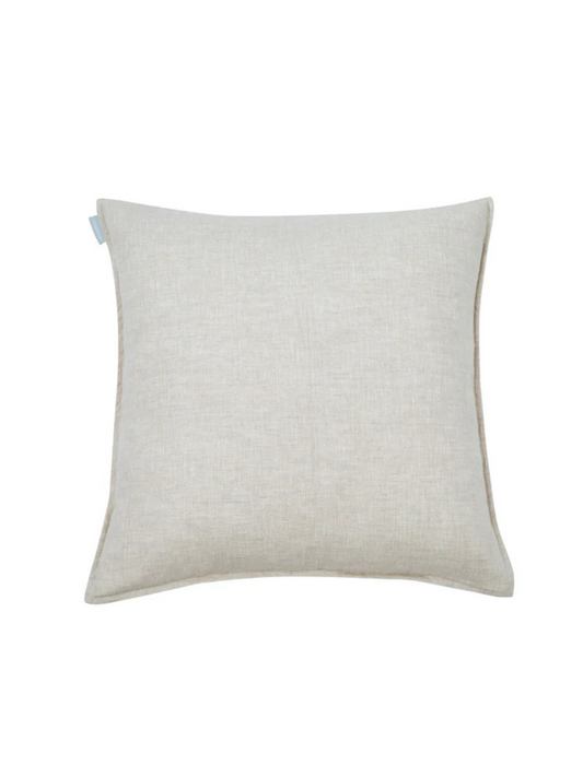 Euro Graphite French Linen Cushion