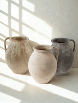 Rhodes Large Vase - Stone