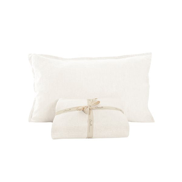 Linen Sheet Set - White
