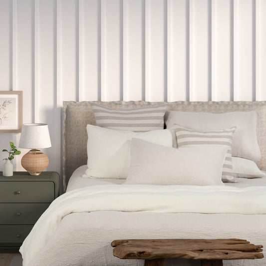 Lionel - solid natural duvet cover