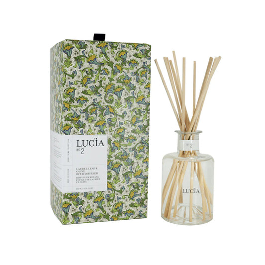 N°2 Rattan diffuser Bay leaf and olive - Lucia