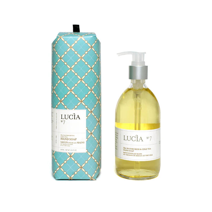 N°7 Savon pour les mains au cresson de mer et au thé chai - Lucia