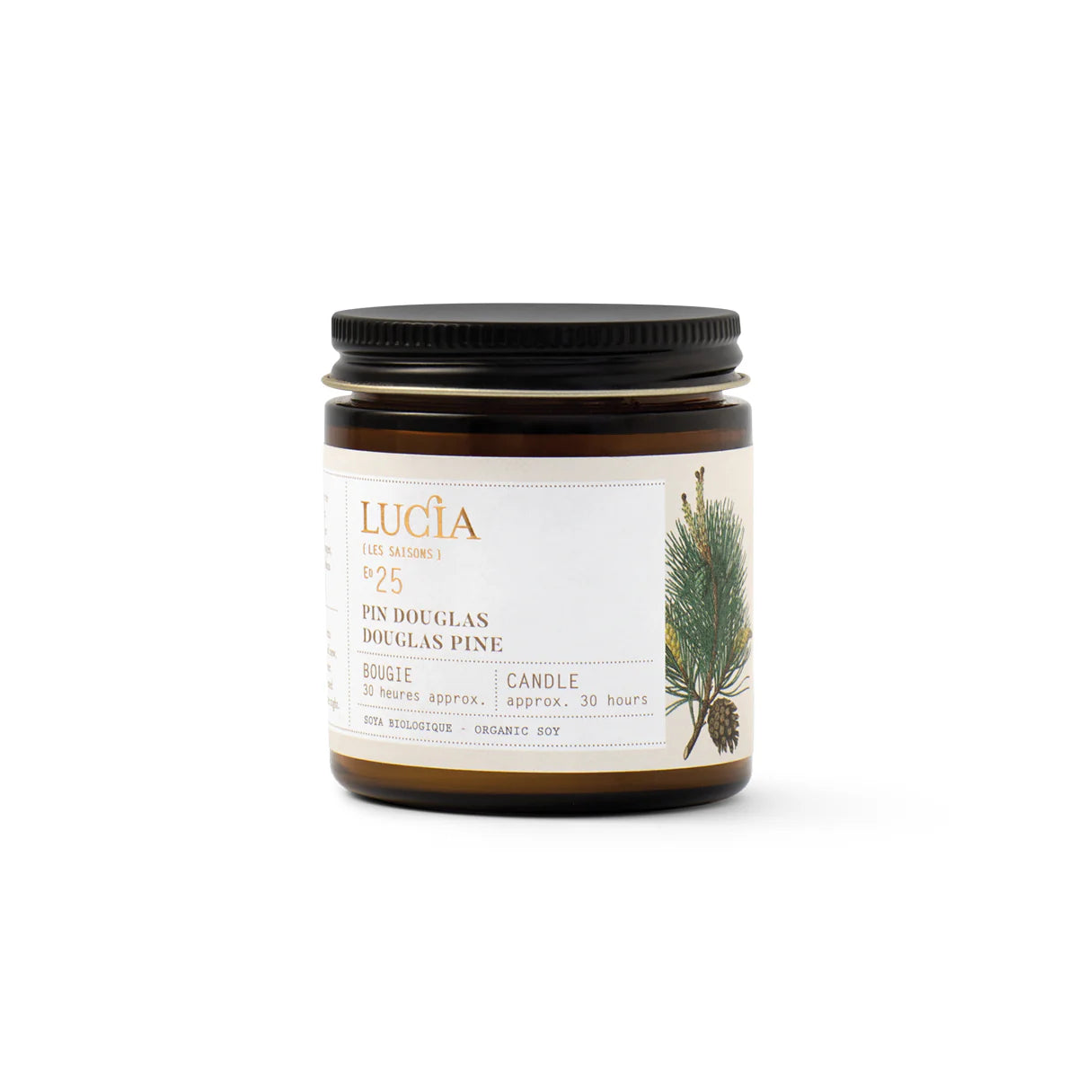 N°25 Bougie de Soja Pin Douglas - Lucia