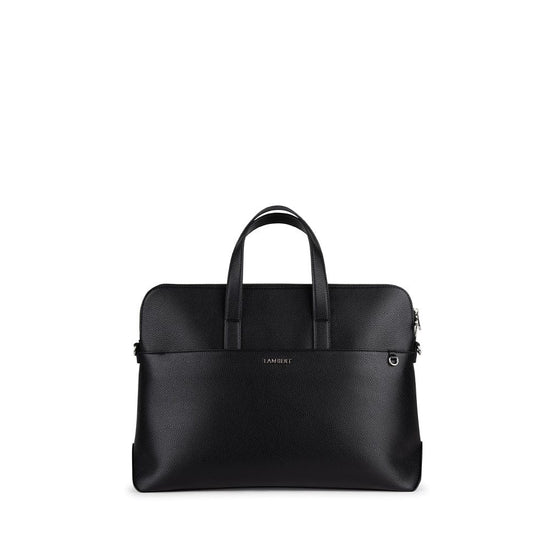 The Danyka - Black Vegan Leather Tote Bag