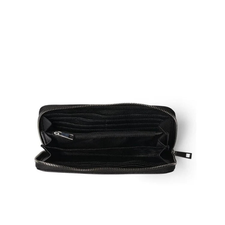 Le Meli - Black vegan leather wallet