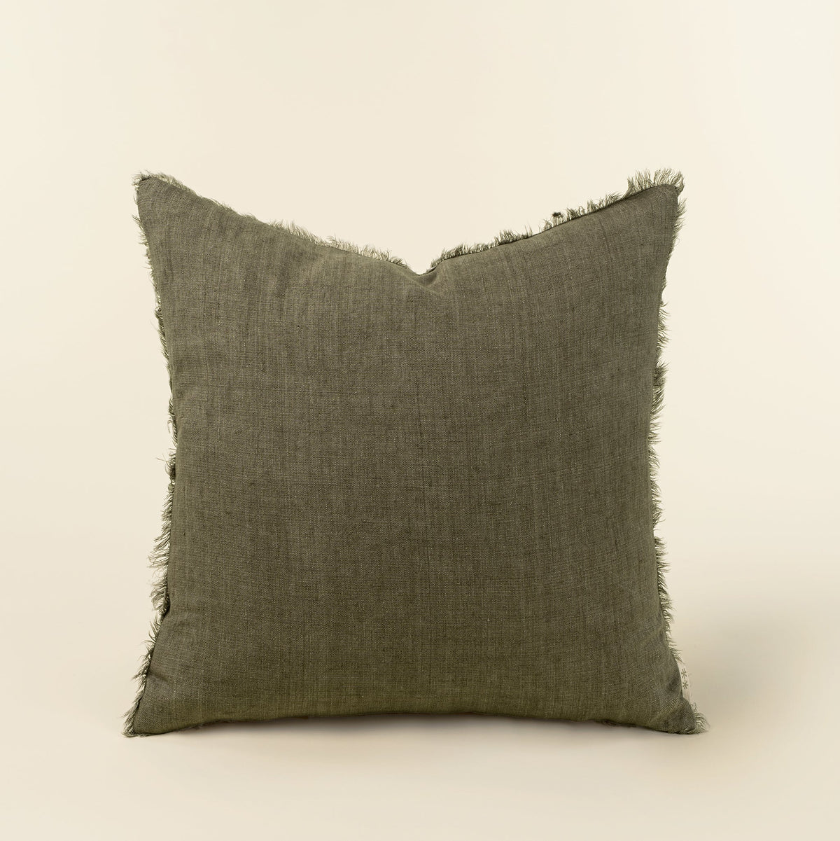 Coussin en lin Lina 20 x 20 - Mink