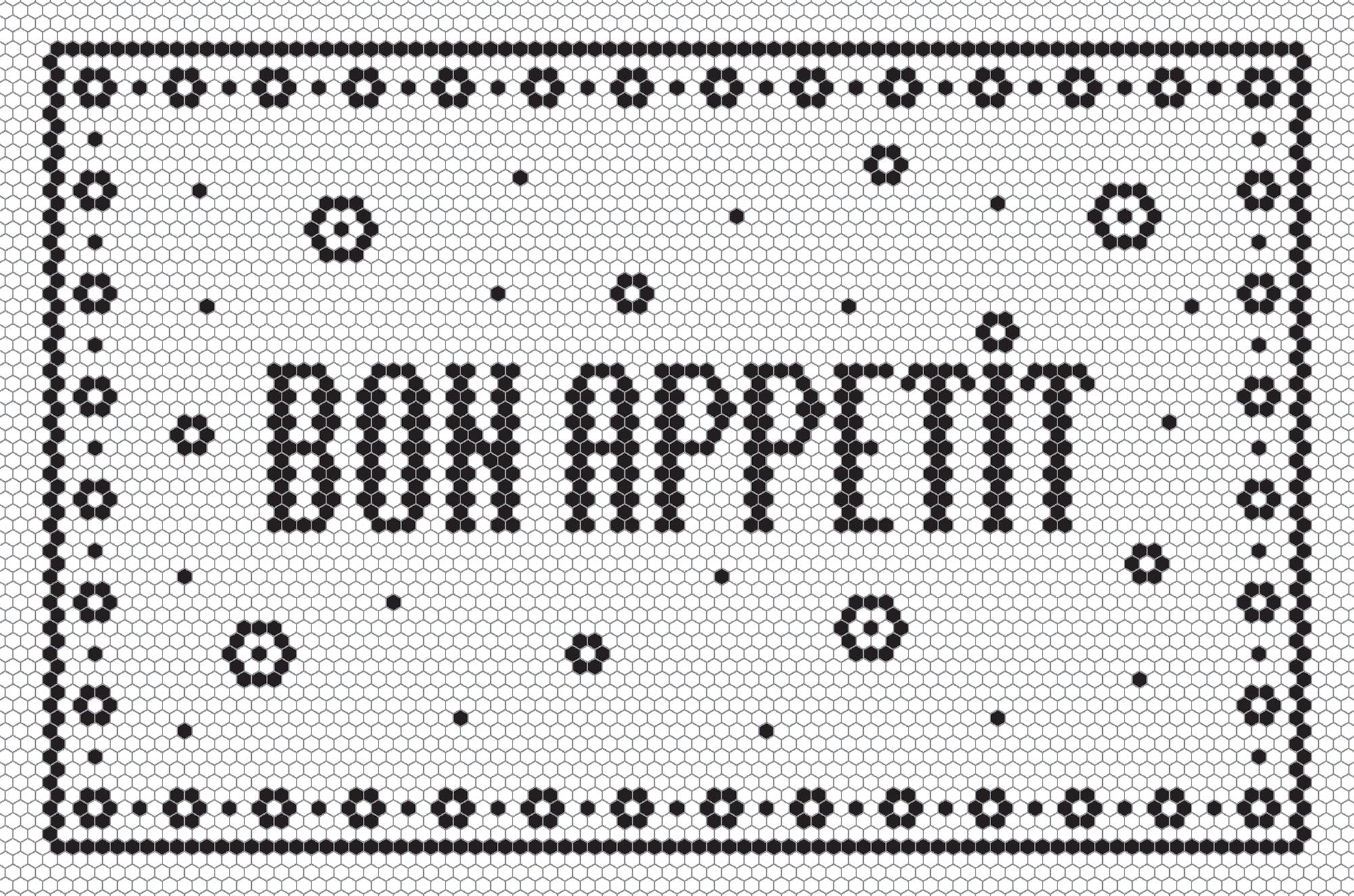 Maison Lorrain paper placemats - Bon Appétit Fleurs