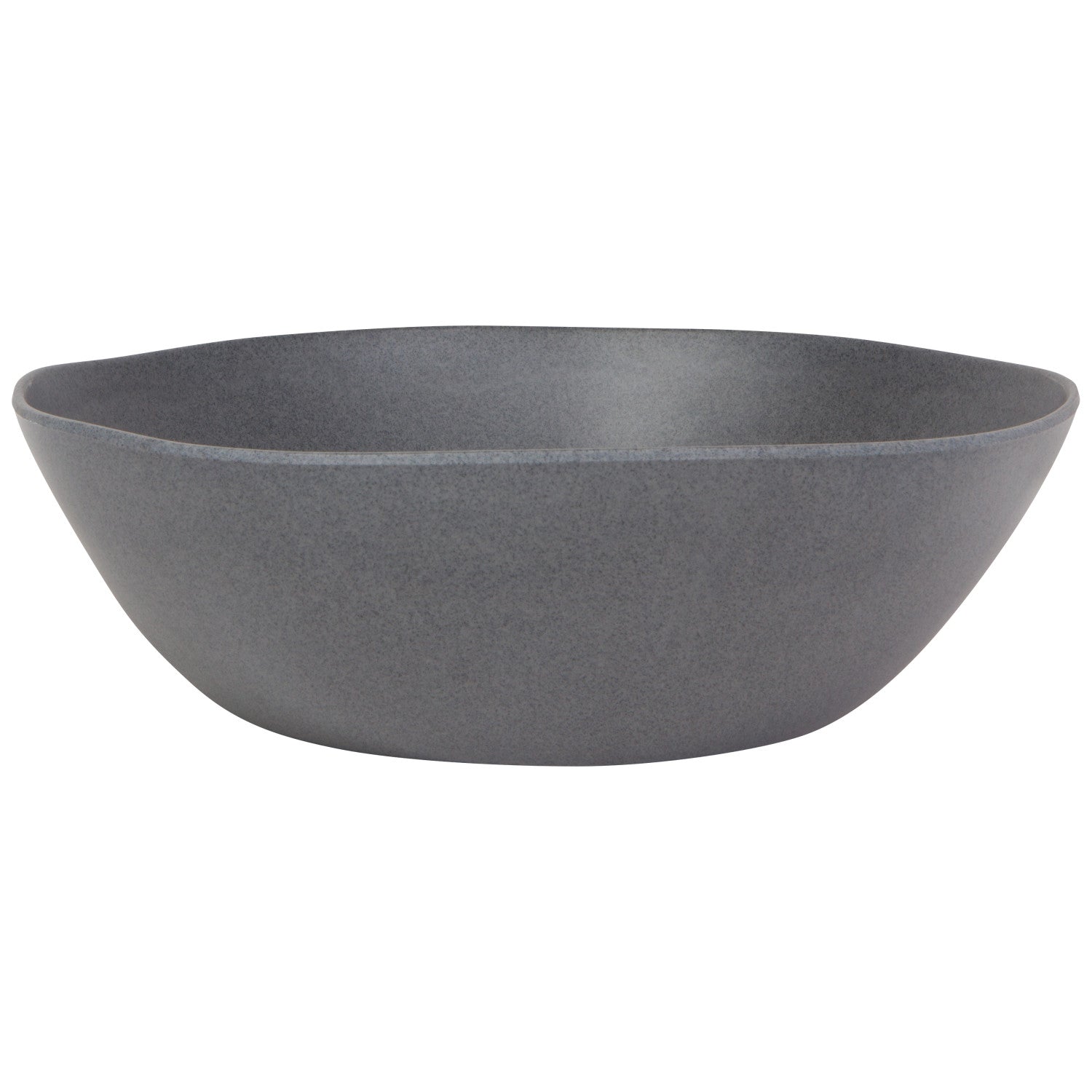 Fresco Melamine Serving Bowl – Graphite