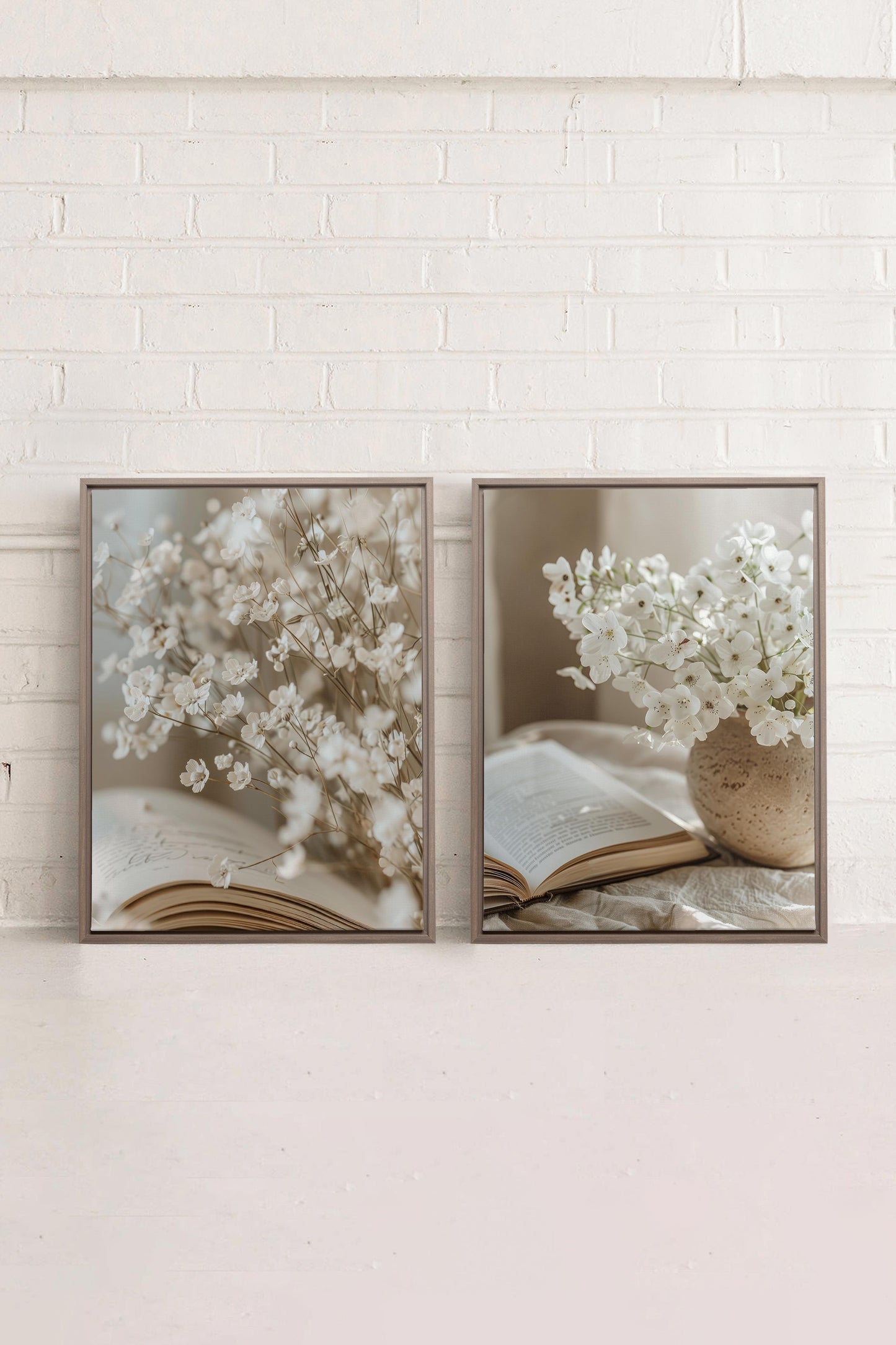 TIMELESS BEAUTY DUO (2 Oeuvres sur toile étirée)