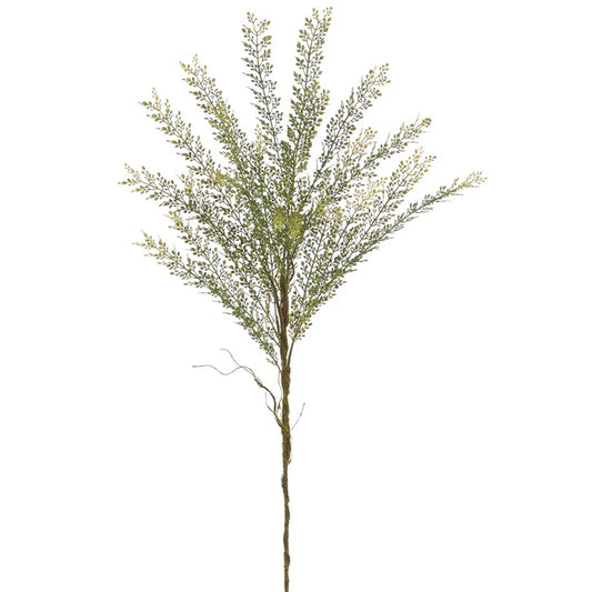 Feuillage Button mini - Vert gris