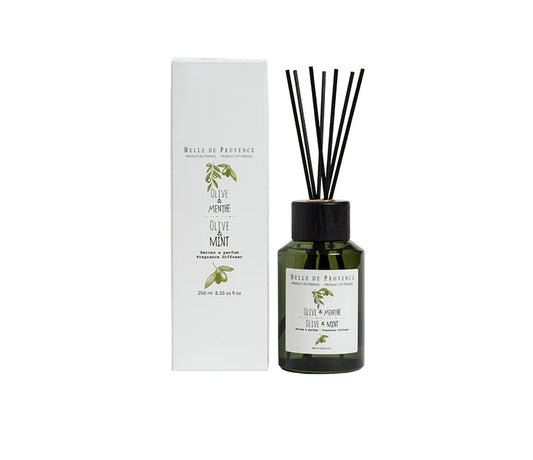 Belle de Provence - Reed Diffuser - Olive & Mint