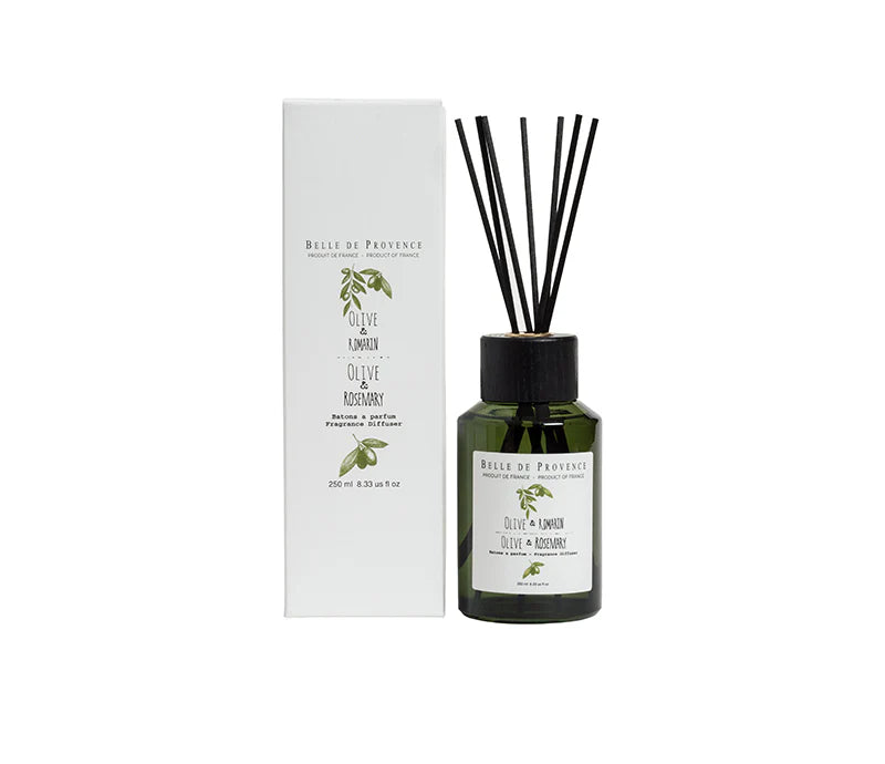 Belle de Provence - Diffuseur à Bâtons - Olive & Romarin