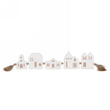 Maisons Blanches et Naturelles avec Franges
