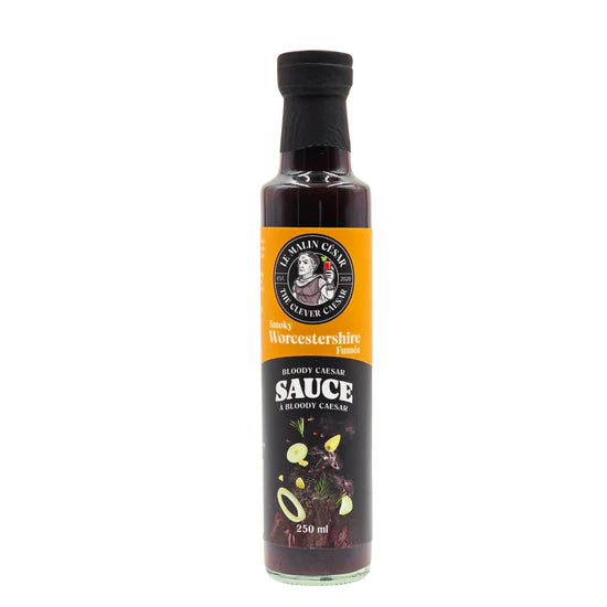 Smoked Worcestershire Sauce - The Clever Caesar