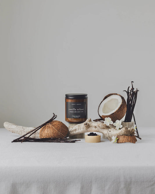 Bougie Vanilla Velour - Forest & Brooks