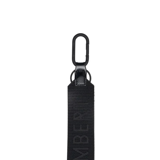 The Gem - Black Vegan Leather Keychain