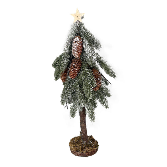 Sapin avec pommes de pin - 20 po