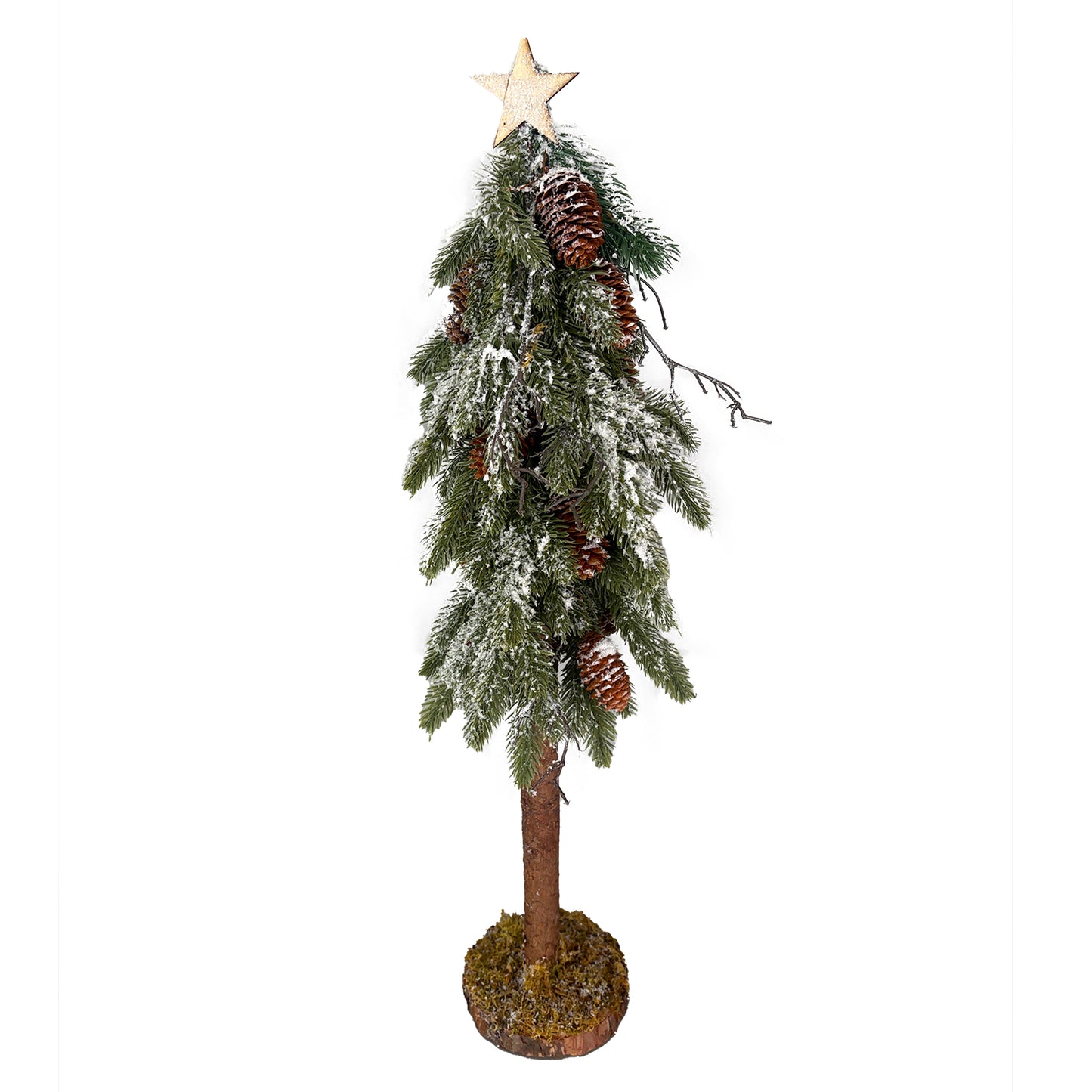 Sapin avec pommes de pin - 28 po