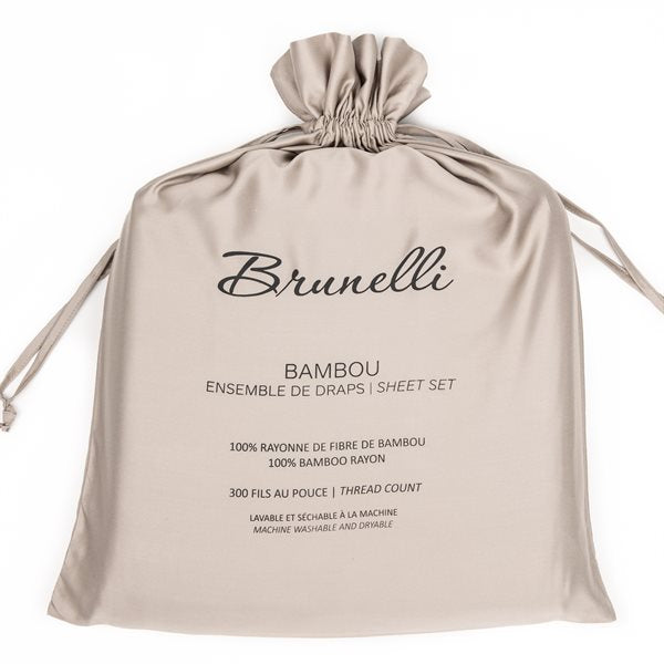 Bamboo Sheet Set - Coffee