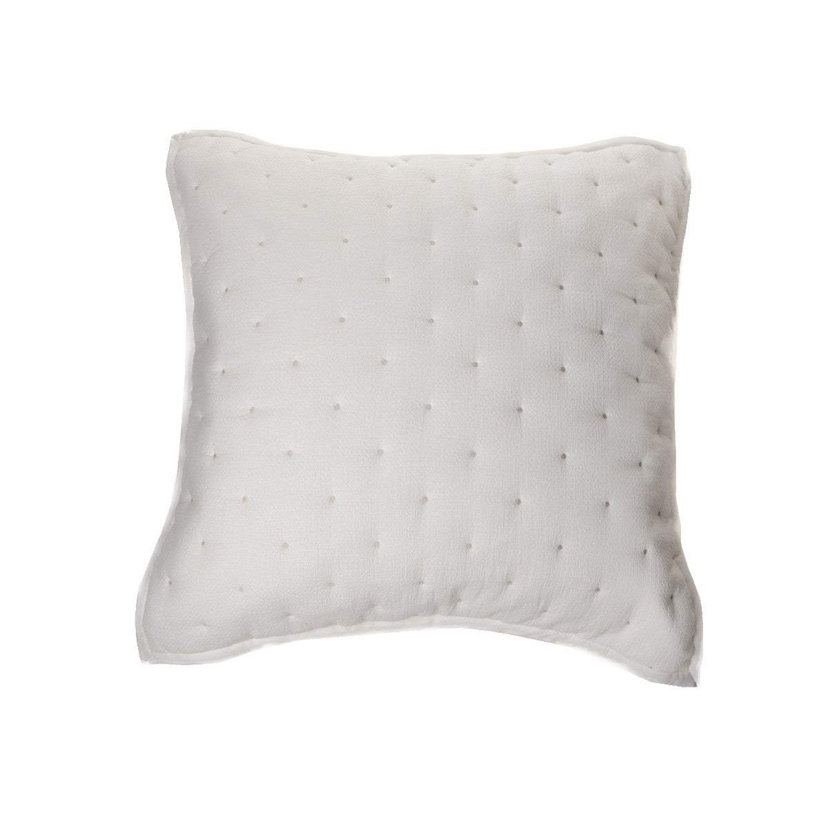 Blanche - White European Pillow sham
