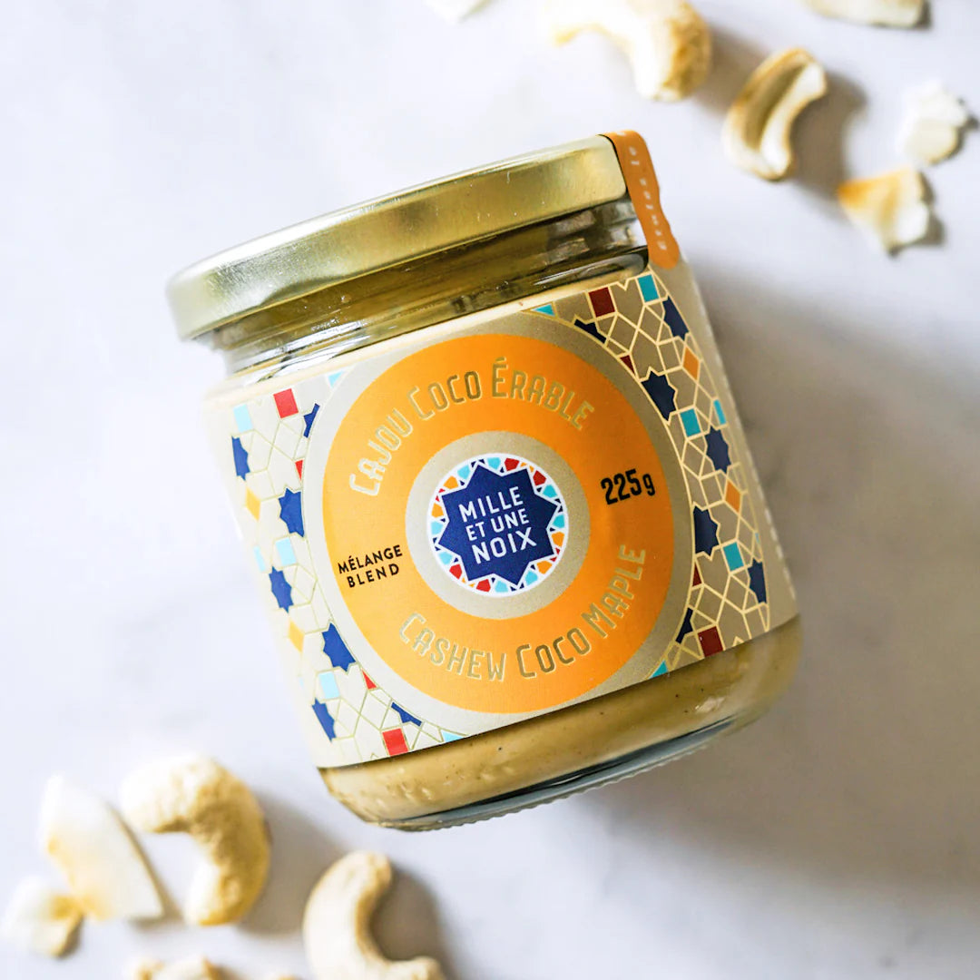 Cashew, Coconut and Maple Butter - Thousand and One Nuts 