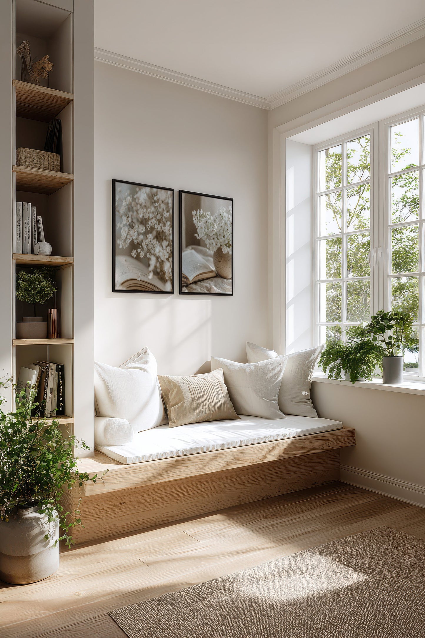 TIMELESS BEAUTY DUO (2 Oeuvres sur toile étirée)
