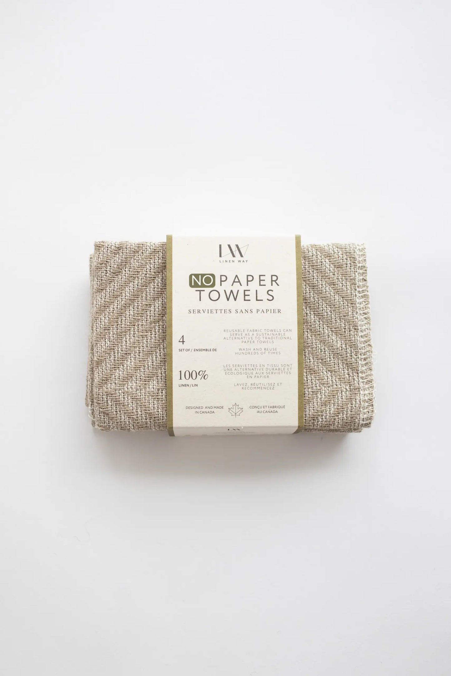 ¸Lavette Diamond – Taupe, ensemble de 4