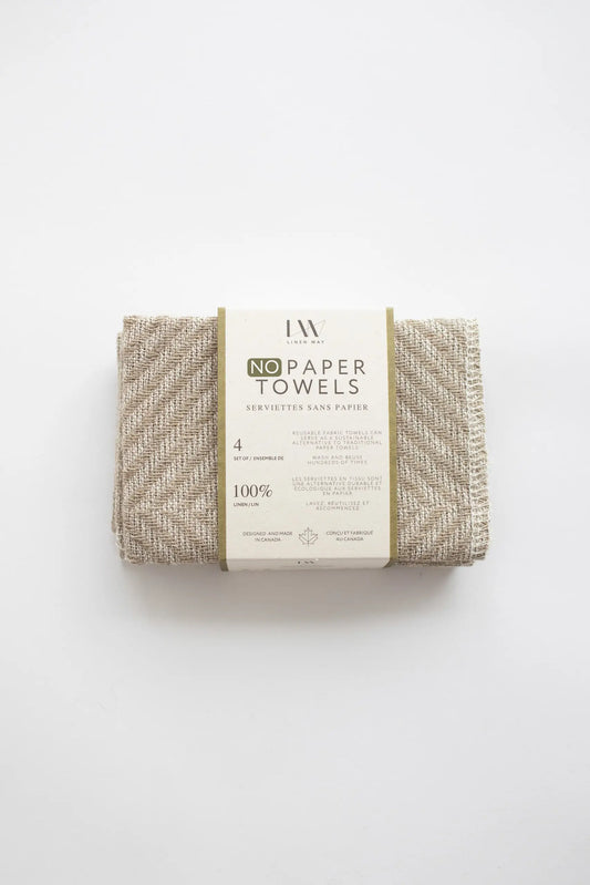 ¸Lavette Diamond – Taupe, ensemble de 4