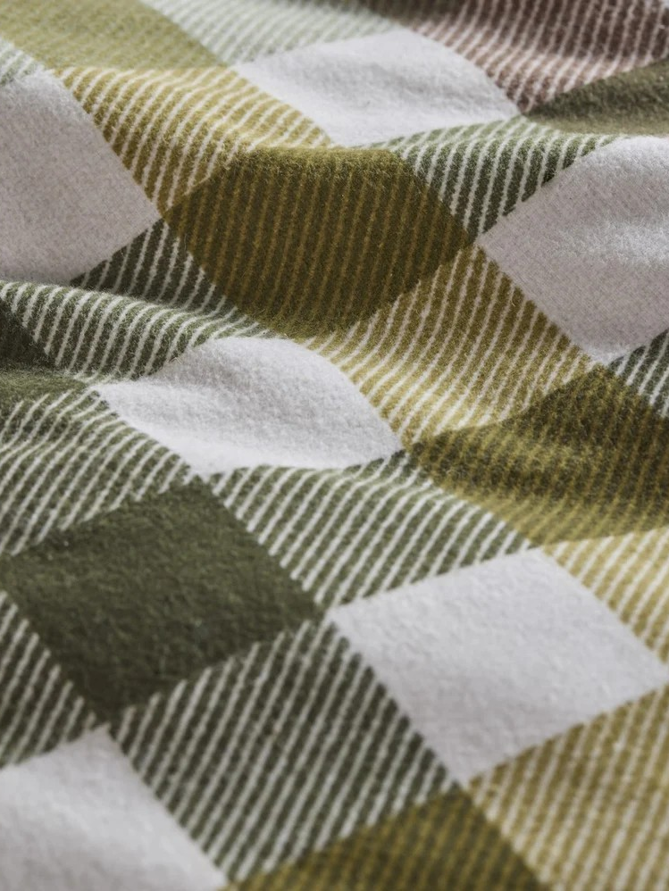 Freya- Housse de couette à carreaux