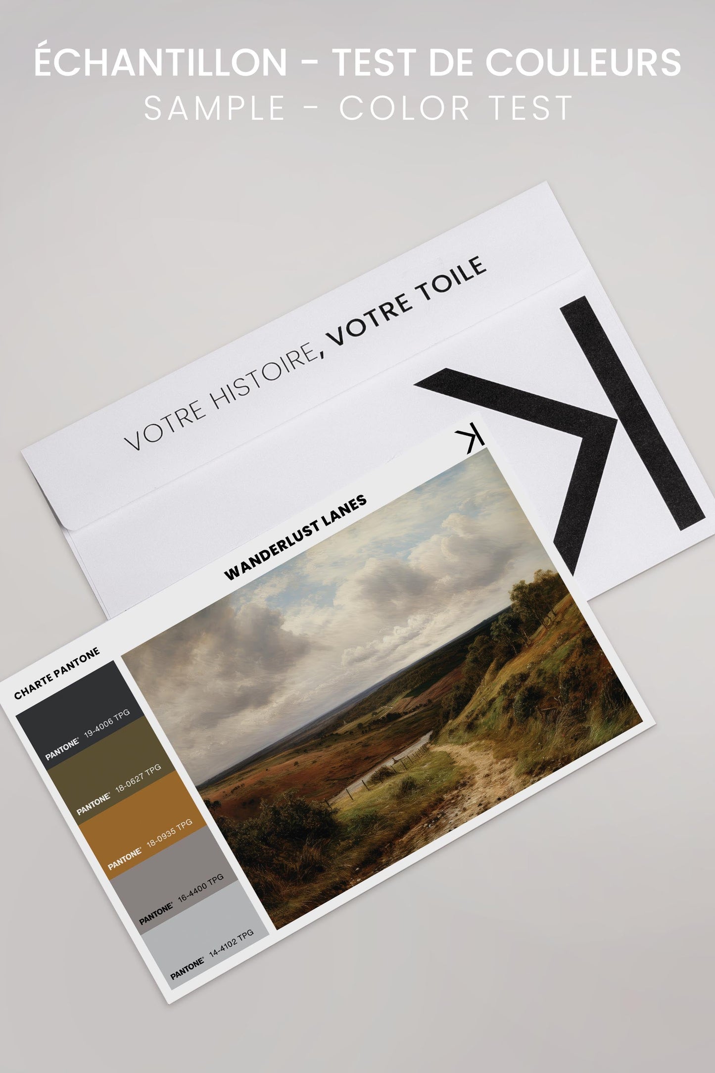 WANDERLUST LANE, Oeuvre sur toile étiré