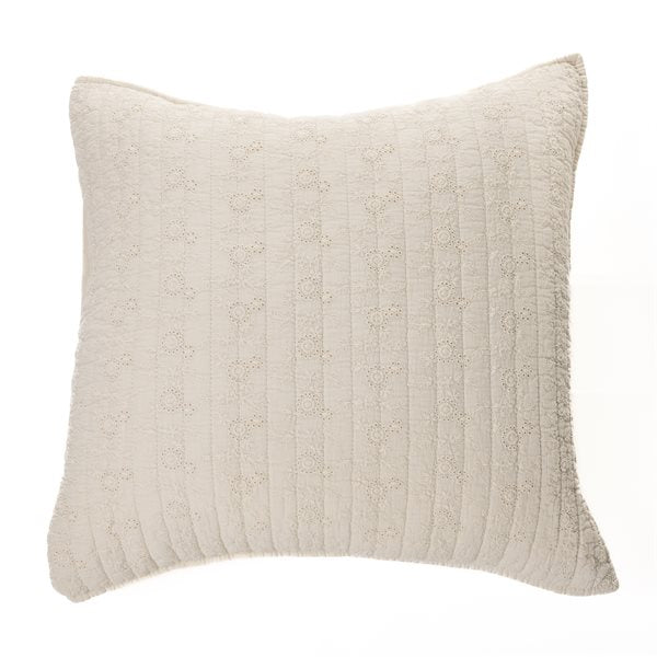 Estelle - Natural European pillow cover 