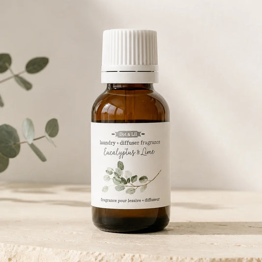 Huile pour la Lessive & Diffuseur - Eucalyptus & Lime
