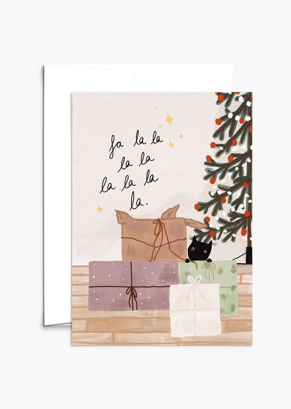 Fa la la la la card - Mimi & August