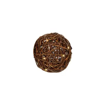 Boule de saule avec lumières LED