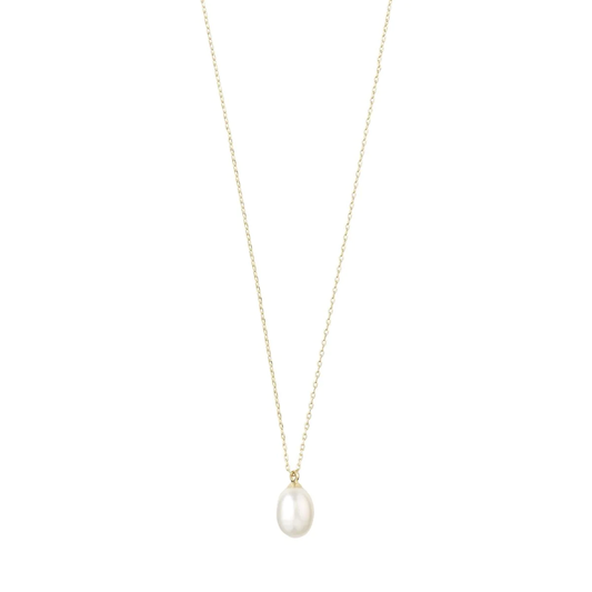 EILA necklace with pearl - gold plated
