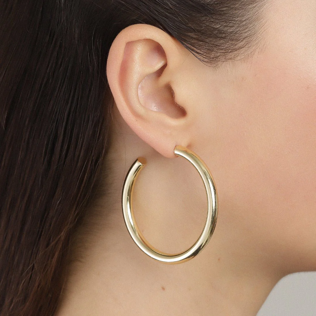 MADDIE rings wide - gold plated