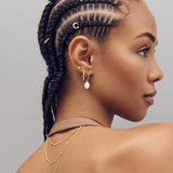 EILA pearl earrings - gold plated