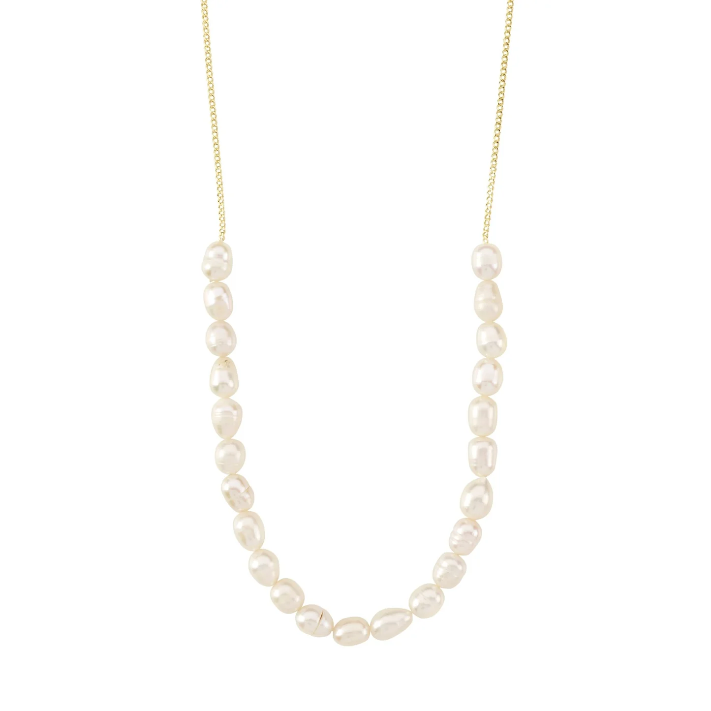 BERTHE pearl necklace - gold plated